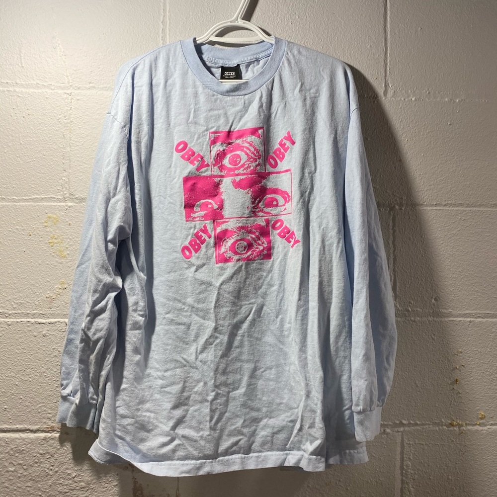 Oversized obey long sleeve